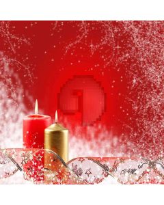 Lighting Candles Computer Printed Photography Backdrop ZJZ-191