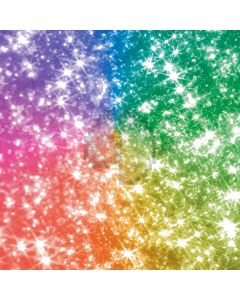 Rainbow Colored Sparkles Computer Printed Photography Backdrop ZJZ-214