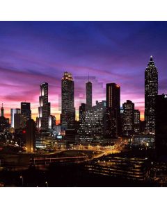 City Night Computer Printed Photography Backdrop ZJZ-375