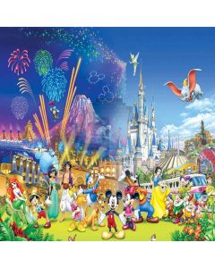 Cartoon Party Computer Printed Photography Backdrop ZJZ-405