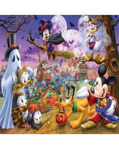 Cartoon Halloween Computer Printed Photography Backdrop ZJZ-408