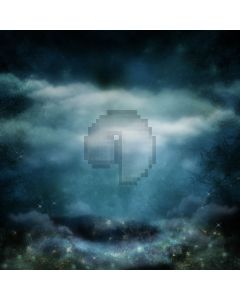 Mystery night sky abstract art Computer Printed Photography Backdrop ZJZ-417