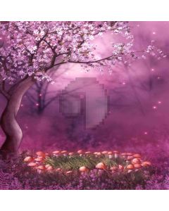 Beautiful Sakura  Computer Printed Photography Backdrop ZJZ-425