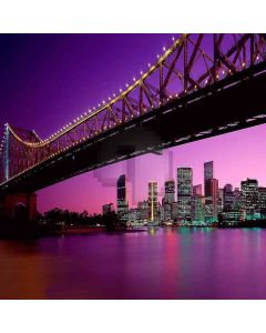 Bridge Of The City Computer Printed Photography Backdrop ZJZ-454