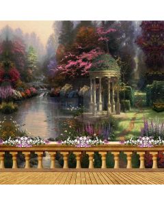 Charming scenery calm waters Computer Printed Photography Backdrop ZJZ-471