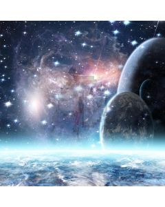 Wonderful universe star Computer Printed Photography Backdrop ZJZ-520