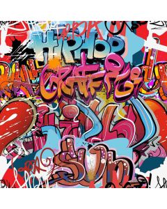 Scrawled Wall Computer Printed Photography Backdrop ZJZ-544