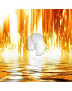 Golden Waterfall Computer Printed Photography Backdrop ZJZ-659