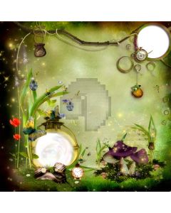 Fantastic landscape Computer Printed Photography Backdrop ZJZ-664