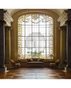 Hall With Big Window Computer Printed Photography Backdrop ZJZ-685