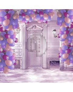 Balloons In Room Computer Printed Photography Backdrop ZJZ-729