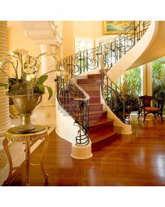 Stairs In Classic Hall Computer Printed Photography Backdrop ZJZ-801
