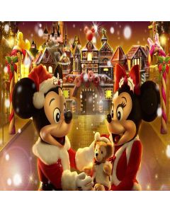 Cute Cartoon Characters Computer Printed Photography Backdrop ZJZ-860