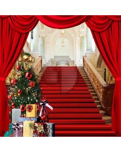 Indoor Stairs Computer Printed Photography Backdrop ZJZ-896