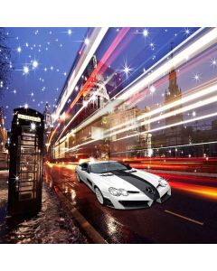 Busy Streets  Computer Printed Photography Backdrop ZJZ-947