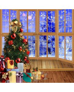 Exquisite Christmas Presents Computer Printed Photography Backdrop ZJZ-967