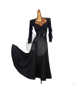 Long Sleeve Basic Modern Dress  X3N-031