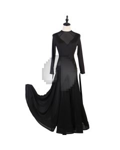 Long-sleeved dress Backless dress  X3N-053