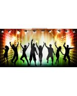 Light People Computer Printed Dance Recital Scenic Backdrop ACP-1082