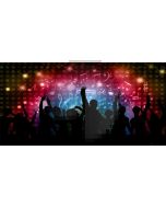 Light People Music Computer Printed Dance Recital Scenic Backdrop ACP-1108