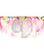Ballon Curtain Computer Printed Dance Recital Scenic Backdrop ACP-1203