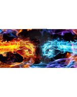 Blue Colors Yellow Computer Printed Dance Recital Scenic Backdrop ACP-1279