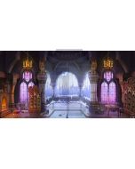 empty ballroom Computer Printed Dance Recital Scenic Backdrop ACP-305