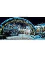 Santa Ville Computer Printed Dance Recital Scenic Backdrop ACP-396