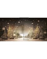 christmas trees Computer Printed Dance Recital Scenic Backdrop ACP-430