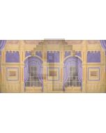 Simple  building Computer Printed Dance Recital Scenic Backdrop ACP-431