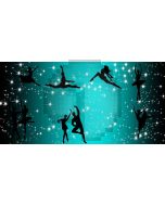 Ballet dancer Computer Printed Dance Recital Scenic Backdrop ACP-483
