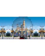 Castle Flag Arch Cloud Sky Computer Printed Dance Recital Scenic Backdrop ACP-603