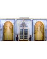 Arch Window Curtain Computer Printed Dance Recital Scenic Backdrop ACP-826
