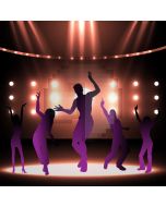 People Light Computer Printed Photography Backdrop AUT-300