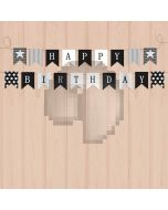 Birthday Floor Computer Printed Photography Backdrop AUT-693
