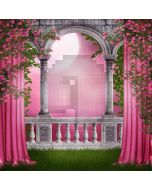 Pink Rose  Computer Printed Photography Backdrop DGX-123