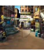 Tire shop Computer Printed Photography Backdrop DT-11-223