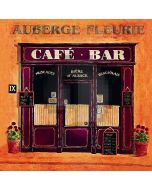 Cafe Bar  Computer Printed Photography Backdrop DT-12-127