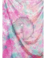 Green pink Tie-Dye Photography Muslin Backdrop Background DT-BJ-ZR0008
