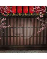 Lantern  In The Fence  Computer Printed Photography Backdrop DT-XU-0077