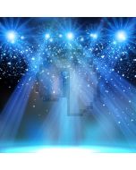 Stage Light Blue Computer Printed Photography Backdrop DTU-554