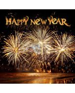 Firework Night Road Computer Printed Photography Backdrop HXB-770