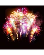 Firework Colour Night Black Computer Printed Photography Backdrop HXB-771