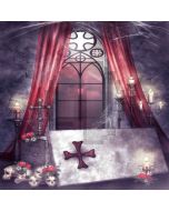 Haunted House Computer Printed Photography Backdrop LMG-068