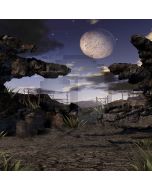 Quiet Moon Computer Printed Photography Backdrop LMG-246