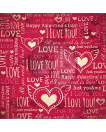 Valentine Wall Computer Printed Photography Backdrop LMG-263