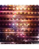 Shiny Stars Wall Computer Printed Photography Backdrop S-1109