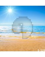 Sunny Beach Computer Printed Photography Backdrop S-529