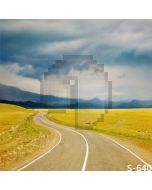Winding Road Computer Printed Photography Backdrop S-640