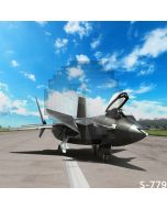 Brave Fighter Computer Printed Photography Backdrop S-779